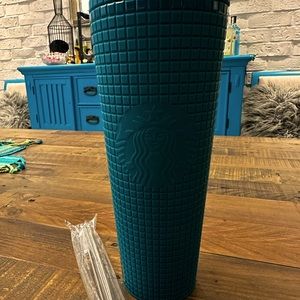 24oz Starbucks Tumbler in Teal Green